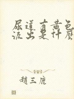 尿道有黄色液体流出是什么原因