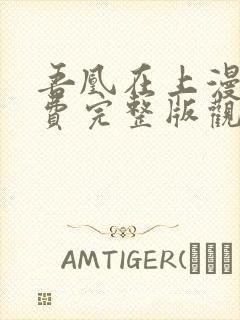 吾凰在上漫画免费完整版观看