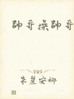 帅哥操帅哥好爽封面