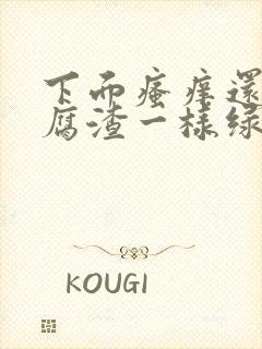 下面瘙痒还有豆腐渣一样绿色的分泌物