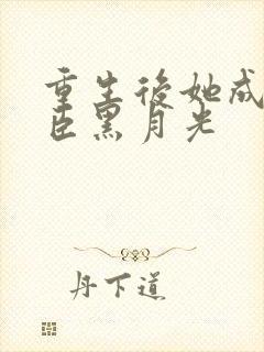 重生后她成了权臣黑月光封面