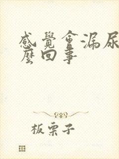 感觉会漏尿是怎么回事