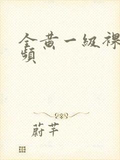 全黄一级裸体视频