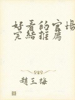 好看的官场小说完结推荐