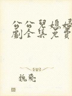 公公儿媳妇电视剧全集免费观看高清