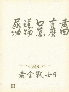 尿道口有黄色分泌物怎么回事封面