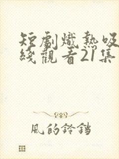 短剧炽热吸引在线观看21集