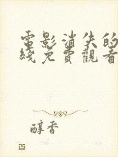 电影消失的她在线免费观看完整版封面