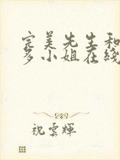 完美先生和差不多小姐在线观看