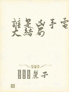 谁是凶手电视剧大结局