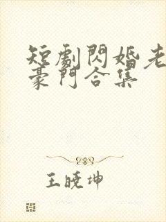 短剧闪婚老公是豪门合集