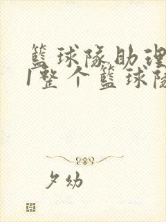 篮球队助理hv1整个篮球队