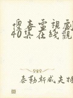 傻春电视剧全集40集在线观看