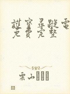 护宝寻踪电视剧免费完整