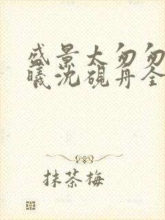 盛景太匆匆宁若曦沈砚舟全文小说