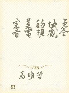 完美的他免费观看电视剧全集