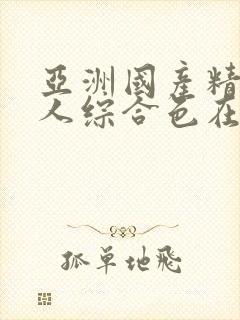 亚洲国产精品成人综合色在线婷婷