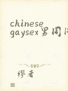 chinesegaysex男同网站