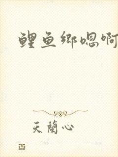 鲤鱼乡嗯啊