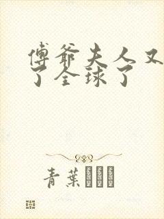 傅爷夫人又惊艳了全球了