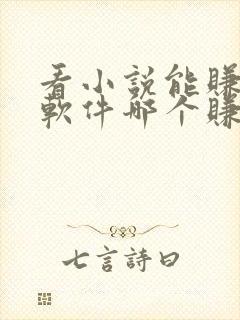 看小说能赚钱的软件哪个赚得多