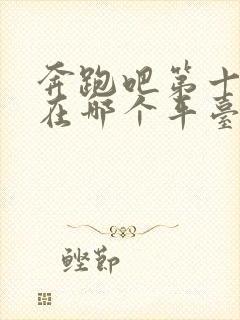 奔跑吧第十一季在哪个平台播出封面