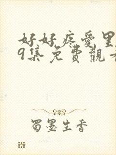 好好疼爱里面第9集免费观看电视剧在