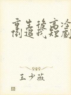 重生后高冷妻子倒追我短剧资源封面