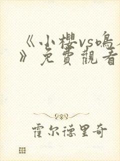 《小樱vs鸣人》免费观看全集