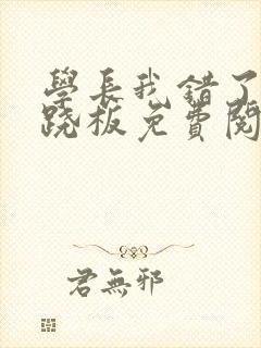 学长我错了 跷跷板免费阅读