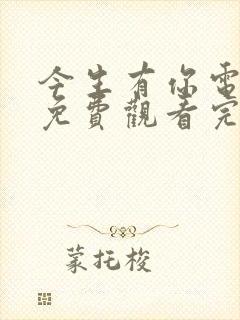 今生有你电视剧免费观看完整版高清