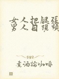 女人把腿张开让男人日视频