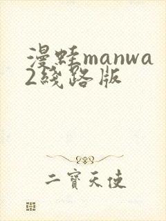 漫蛙manwa2线路版