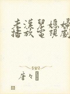 老汉儿媳妇免费播放电视剧封面