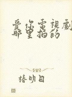 爱你电视剧是在哪里拍的