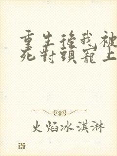 重生后我被渣男死对头宠上天短剧免费观看封面