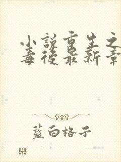 小说重生之将门毒后最新章节列表列表