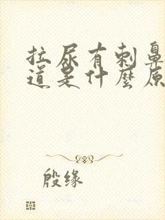 拉尿有刺鼻的味道是什么原因封面