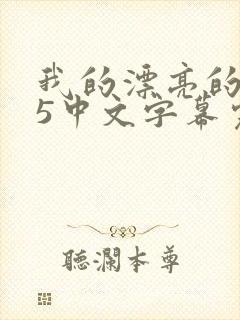 我的漂亮的嫂子5中文字幕完整版