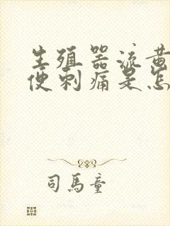 生殖器流黄水小便刺痛是怎么回事