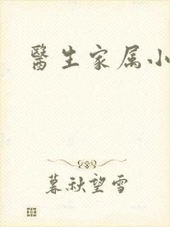 医生家属小说