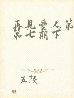 再见爱人第五季第七期下