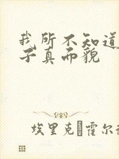 我所不知道的妻子真面貌封面