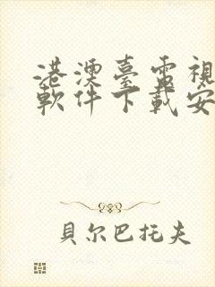 港澳台电视直播软件下载安装