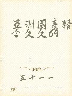 亚洲国产精品综合久久69封面