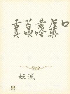 舌苔黄厚口苦口臭吃啥药