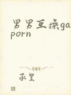 男男互操gayporn
