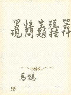 男性生殖器官出现问题挂什么科