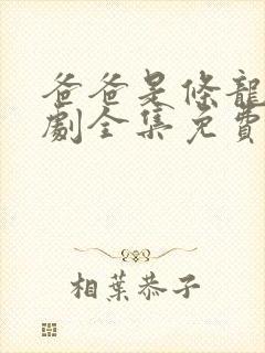 爸爸是条龙电视剧全集免费播放