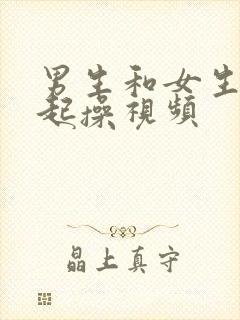 男生和女生在一起操视频